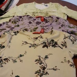 Three ladies tops.